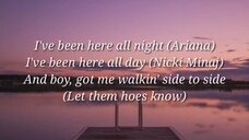 Ariana Grande _Side to Side _Lyrics ft. Nicki Minaj