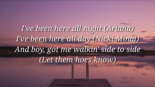 Ariana Grande _Side to Side _Lyrics ft. Nicki Minaj