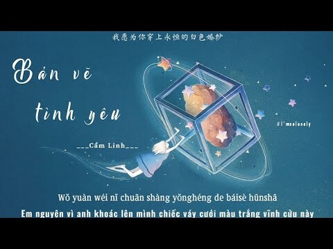 [Vietsub] Bản Vẽ Tình Yêu - Cẩm Linh 🌸 戀愛畫板- 錦零 ❤️ (Tiktok song) 🌧️☔