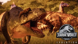 Albertosaurus HUNT Edmontosaurs! - Life in the Cretaceous || Jurassic World Evolution 🦖 [4K] 🦖