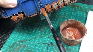 [Chế tạo mô hình] Hiệu ứng bụi xe Warhammer