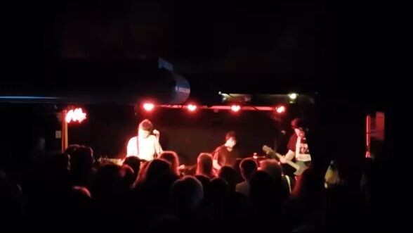 Spetälska playing "Älven" at Verket, Umeå, Sweden