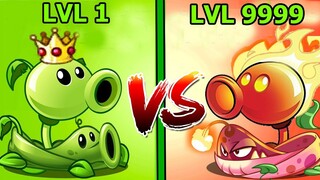 Sực Mạnh Kết Hợp Đậu Vua Và Pea Vine VS Đậu Lửa + Dây Lửa Plant Vs Zombie 2 Hoa Quả Nổi Giận 2 pvz2