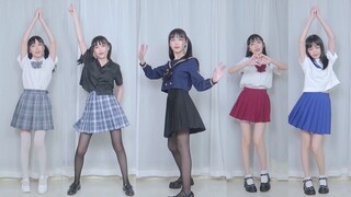 小姐姐换装23套水手服裙子！Sweet Magic宅舞翻跳~