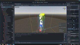 我只是想调整地面的角度,让角色可以走过不太高的高度差,而不需要添加倾斜地面的碰撞。我把角度调得太高了,测试游戏时角色居然可以抓住我发射的能量球并站在上面。