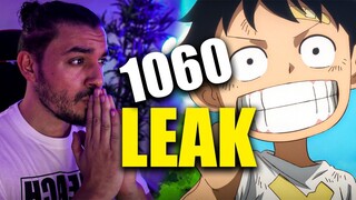 ONE PIECE 1060 SPOILER LEAK REACTION! CA VA ÊTRE OUF!