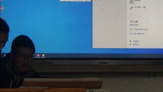 I made a Reverse referee game with my classmates as the protagonists