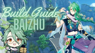 Build Guide Baizhu - Genshin Impact Indonesia #genshinimpact #baizhu #genshinguide