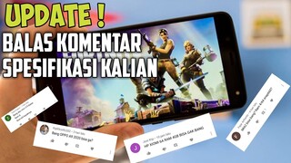 Fortnite Mobile Update Spesifikasi Terbaru