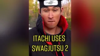 When Itachi uses Swagjutsu anime naruto itachi swag manga fy
