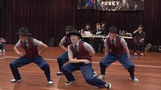 【locking锁舞】Funkstyle编舞大赛新加坡男孩超强节奏locking齐舞表演