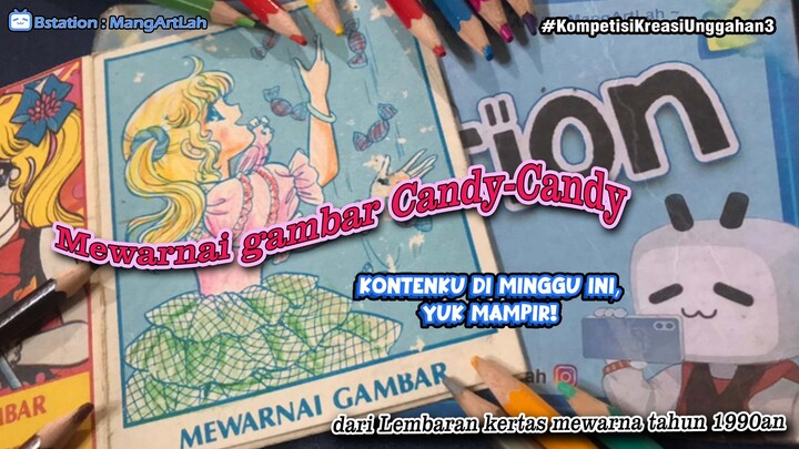 Mewarna gambar dari Candy-Candy part. 3