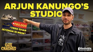 Inside Arjun Kanungo's Studio | Sneaker Collection | Mashable Gate Crashes | EP01