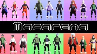 Macarena 【NARUTO MMD】team3*team7*team8*team10*KAKASHI*YAMATO*SAI*TSUNADE*JIRAIYA*OROCHIMARU