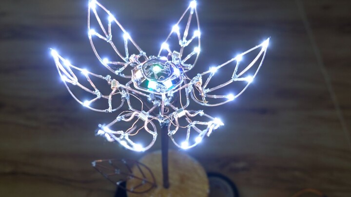 [DIY] ดอกไม้ที่ไม่มีวันเหี่ยวเฉา DIY ทิวลิปเครื่องจักร ทิวลิป​ led