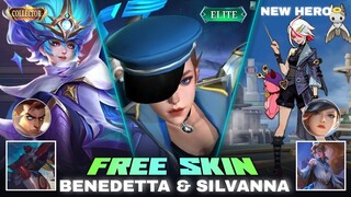 FREE BENEDETTA & SILVANNA SKINS - NEW BEATIX FRIEND? - NEW EVENTS | Mobile legends #WhatsNEXT Ep.116