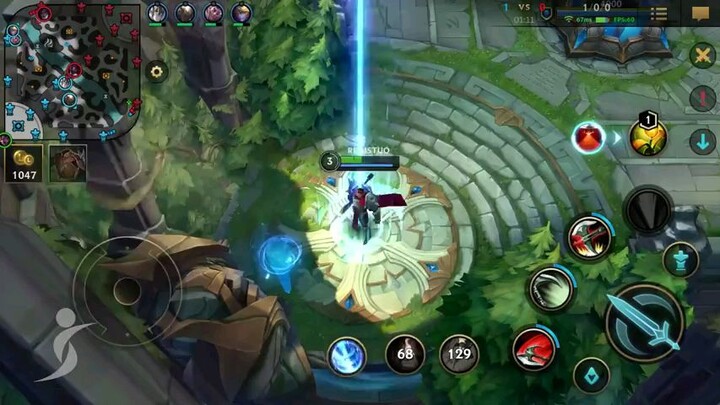 League of legwends Wild Rift darius gameplay