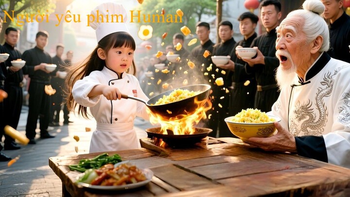 Thần bếp kén ăn nghiện món cơm rang của cô bé nghèo, bất chấp tất cả nhận cô làm đệ tử