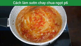 Cách làm sườn chay chua ngọt p6