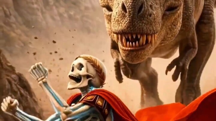 What if you encountered a dinosaur in ancient Greece?