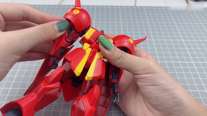 [Ducu Platter] Handsome but not satisfactory! Bandai HGUC R Jia Jia Su assembly process and mechanic