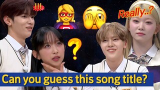 Can you Guess this song? Emoji Quiz 🙄 with Dita, Tsuki, Natty, Zhang hao, Seok Matthew, Eddie