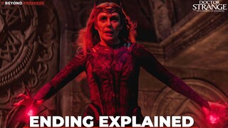 DOCTOR STRANGE IN THE MULTIVERSE OF MADNESS Ending Explained & Movie Breakdown | Post Credits Scene!