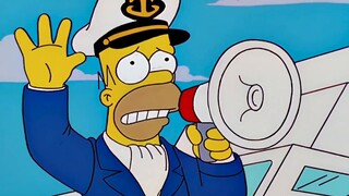 The Simpsons: Homer encountered pirates at sea, but the US Army did not help him