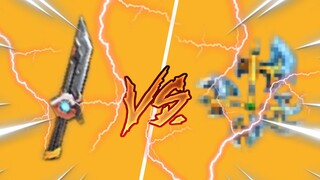 🔴 EXCALIBUR VS CROSS SLASH | WHICH IS BETTER? -SKYBLOCK BLOCKMAN GO