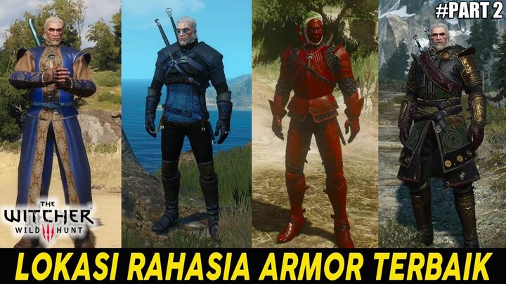 LOKASI TERSEMBUNYI 8 ARMOR KEREN & TERBAIK THE WITCHER 3 - PART 2