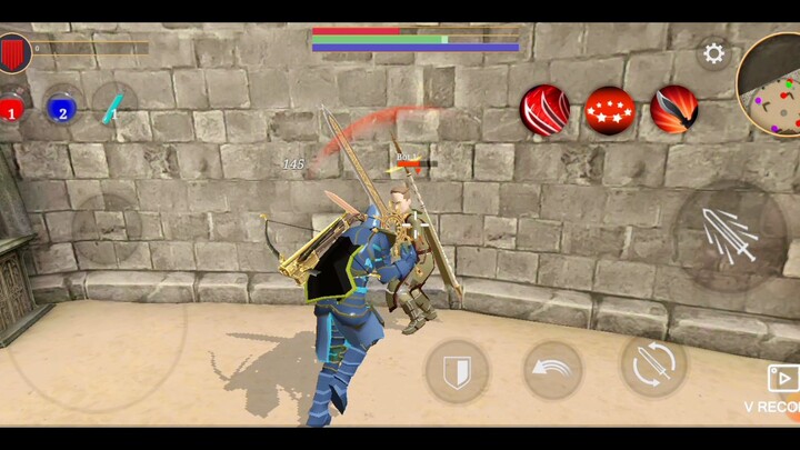 combat magic knight level 50