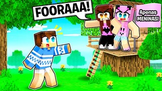 FIZEMOS UM CLUBE APENAS PARA MENINAS no MINECRAFT