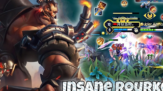 ลืม OP Champ Rourke Jungle Pro Gameplay Arena of Valor อารีน่าแห่งความกล้าหาญ