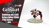 LEGO Genshin Impact Arlecchino (The Knave) Chibi MOC Tutorial | Somchai Ud