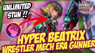 HYPER 3 STAR BEATRIX WRESTLER UNLIMITED STUN ! 6 GUNNER 6 WRESTLER MECH ERA ! MAGIC CHESS