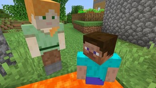 MINECRAFT แต่ ALEX VS STEAVE PART 2 โดย BORIS CRAFT