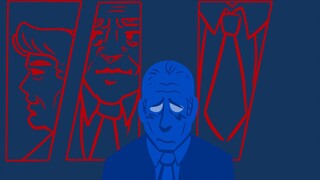 【ميم/خط اليد ‖ ترامب × بايدن】تخيل