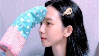 เมื่อผ้าถูตัวกลายเป็น "รองเท้าส้นสูง" ในพริบตา! จิตใจล้ำสมัยของพี่หลิว!