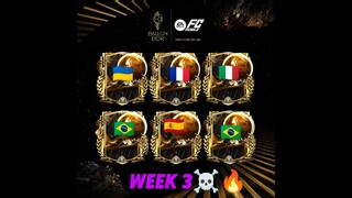 WEEK 3 BALLON D'OR ☠️🔥 #eafc24 #fifamobile #fifa #fifa23 #eafc #shorts