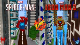 ADDON SPIDERMAN & IRON MAN MCPE! - SUPPORT MCPE V1.17+