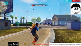 màn đấu súng hùng hồn rank huyền thoại FreeFire #64