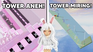 MAIN TOWER ANEH REQUESTAN KALIAN DI ROBLOX! PUSING BANGET GUYS!