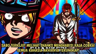 ONE PIECE 1085 - EDAN! SABO TERKEJUT LIHAT SHANKS MENGHABISI COBRA! SEMUA RAHASIA TERUNGKAP Prediksi