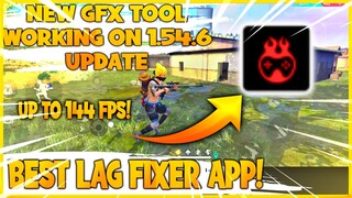 Free Fire New BEST GFX TOOL GAME BOOSTER UP TO 144FPS Free Fire Lag Fix 1.54.6 BEST GFX TOOL APP