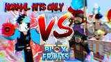 SOLOing Every BOSS, but without using (DAMAGE SKILLS?) in Blox Fruits/Blox piece