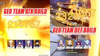 Albedo Noelle Best Def Team Build & Zhongli MC Geo Atk Team Build | 2.3 Floor 12 So EZ