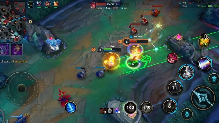 League Of Legend Wild Rift : Gameplay 1