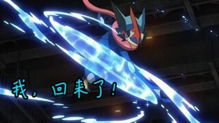 宝可梦旅途甲贺忍蛙再次与小智相遇，这一次终将羁绊化为力量！！！【蛙神再次羁绊进化｜备好纸巾｜AMV｜爷青回｜超燃混剪】