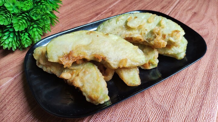 resep sukun goreng tepung manis renyah