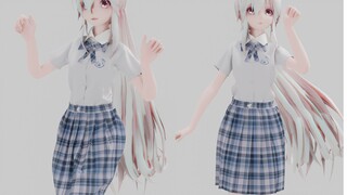 [Fabric|Weak MMD] Siapa yang tidak suka gadis JK ini? (＾－＾)